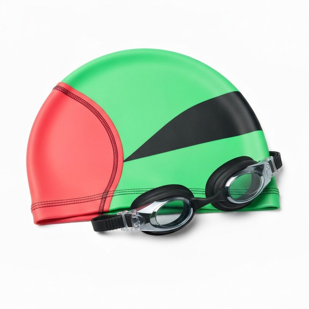 Swimming Cap & Goggles